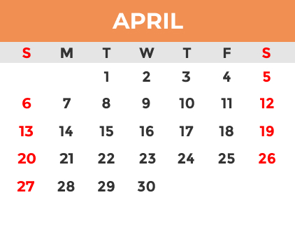 April