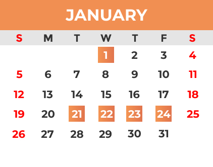 January
