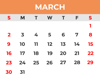 March