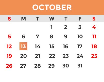 October