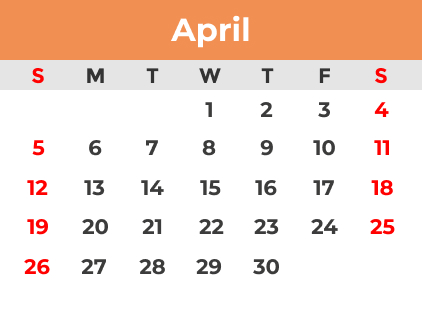 April