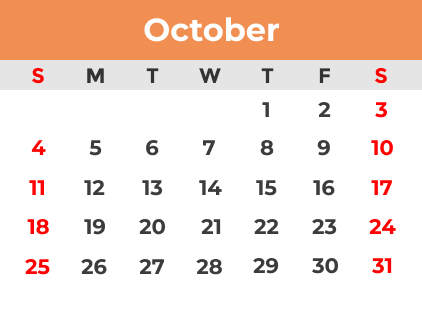 October